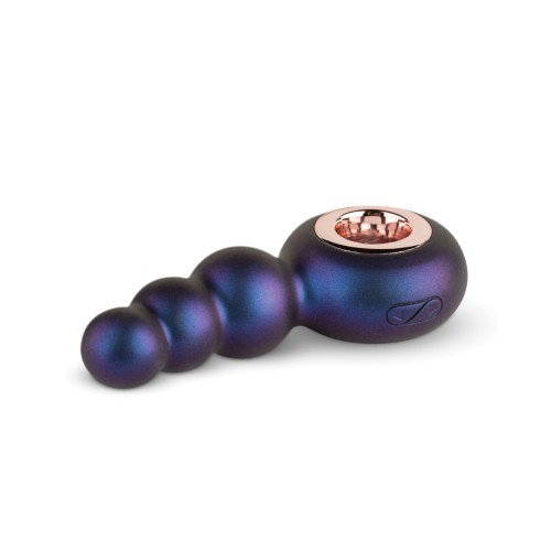 Hueman Outer Space Vibrating Anal Plug Purple