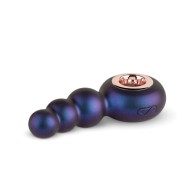 Hueman Outer Space Vibrating Anal Plug Purple