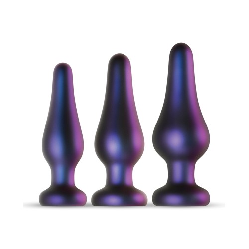 Set de 3 Butt Plugs Hueman Comets Morado