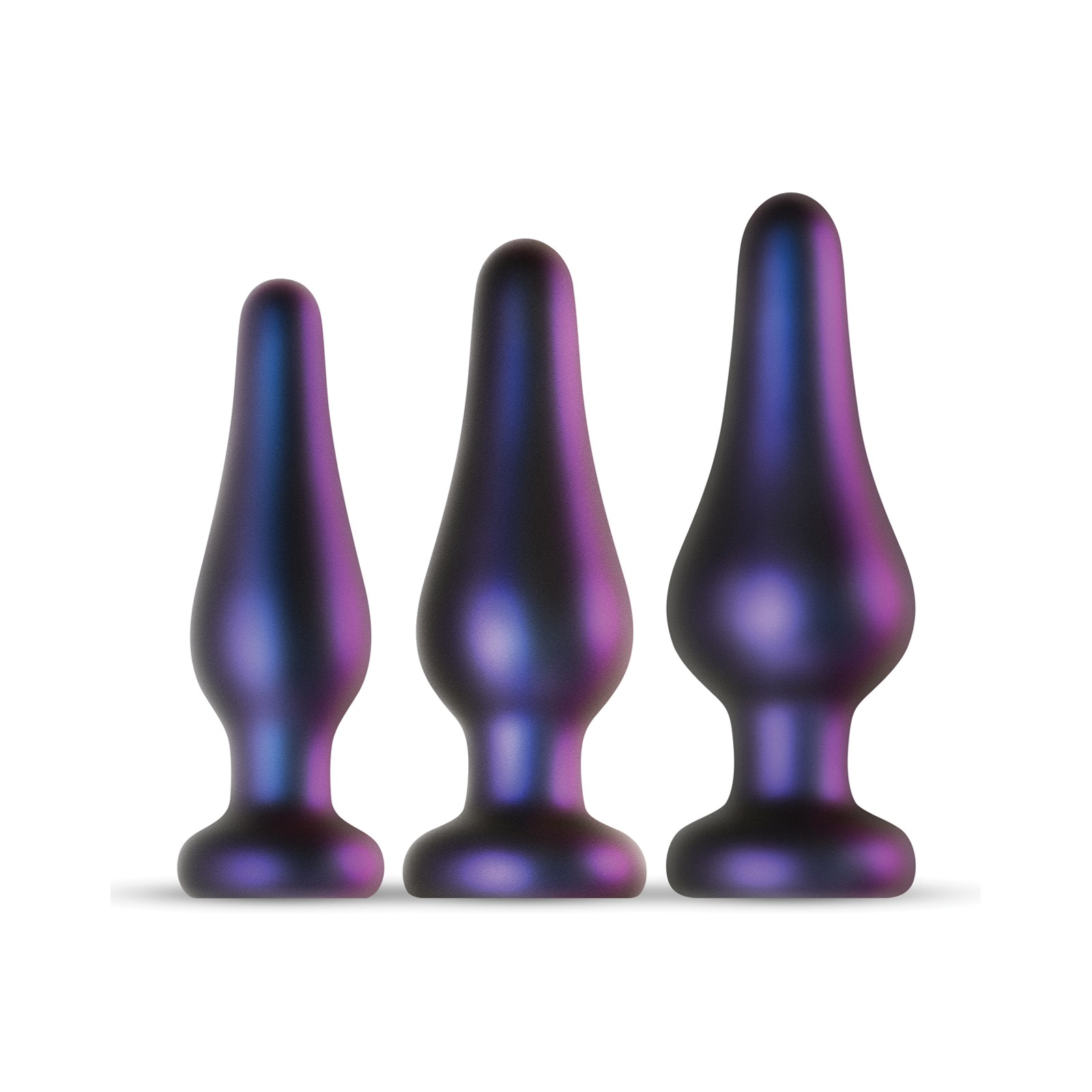 Hueman Comets Butt Plug Set of 3 Purple