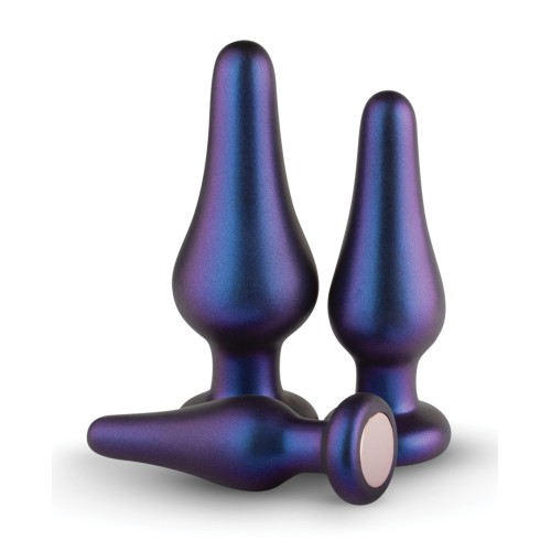 Hueman Comets Butt Plug Set of 3 Purple