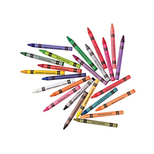 Pack de Crayones Ofensivos Wood Rocket