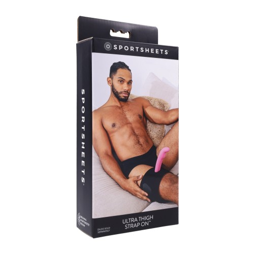 Arnés Ultra Thigh Strap On de Sportsheets Negro