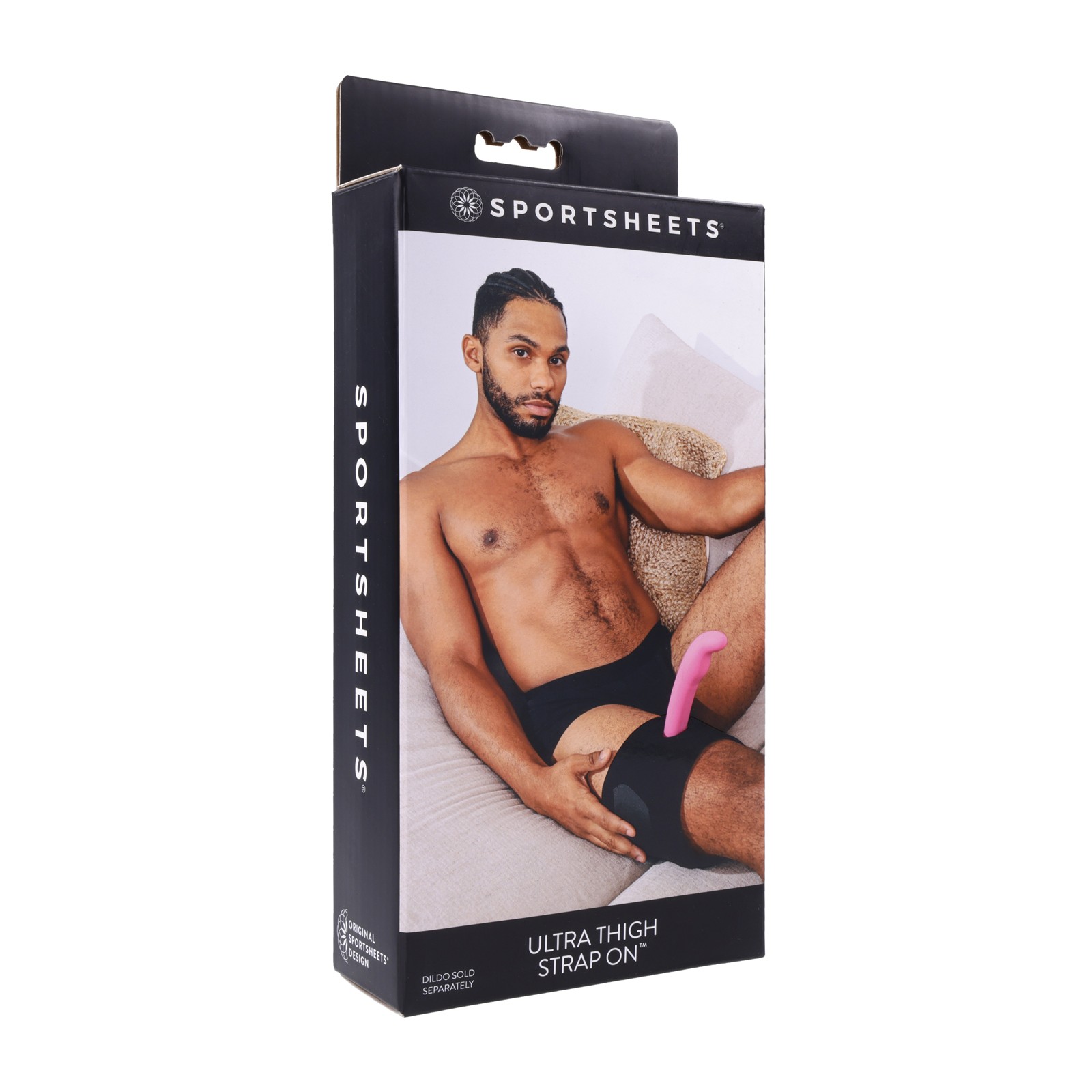 Arnés Ultra Thigh Strap On de Sportsheets Negro