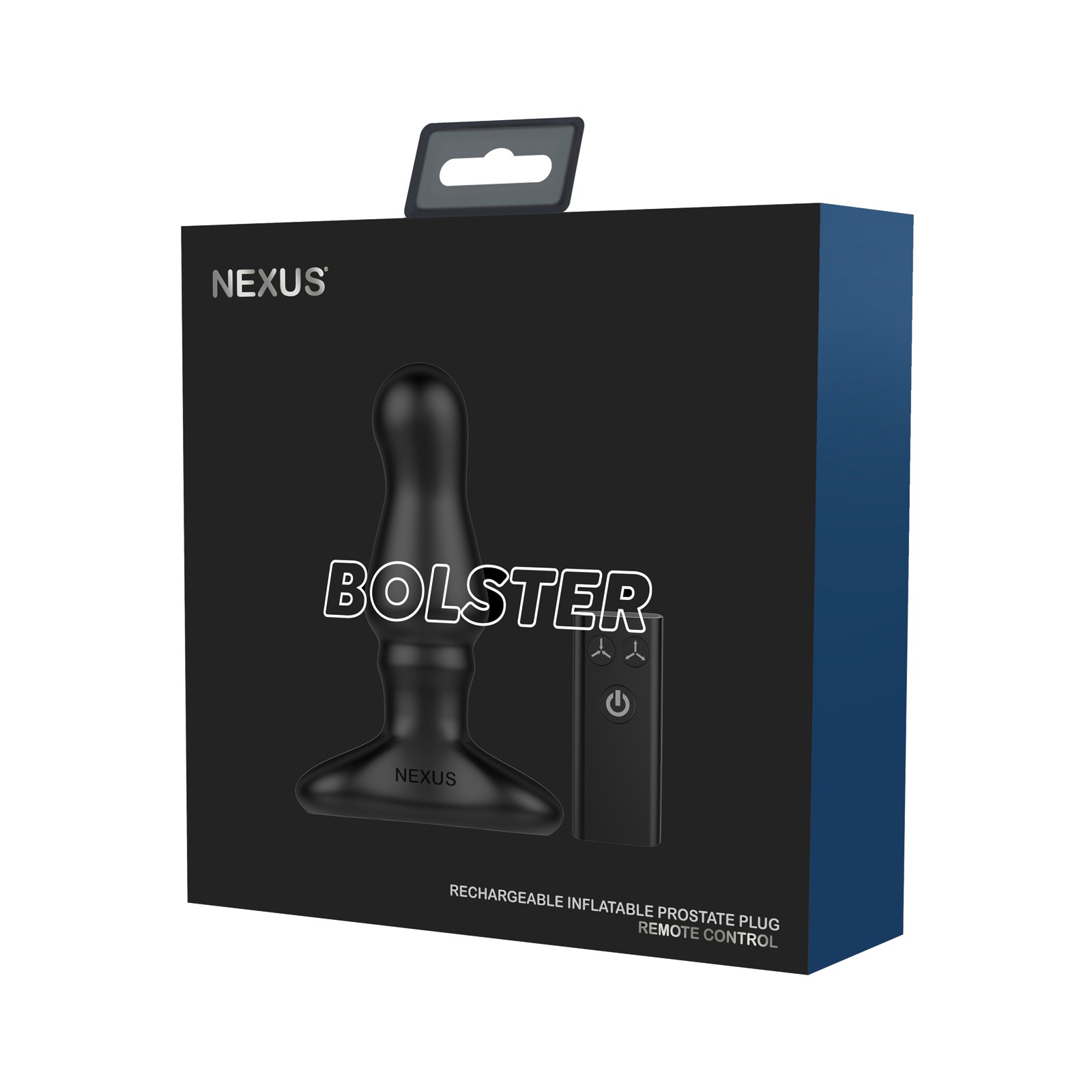 Nexus Bolster Inflatable Butt Plug - Black