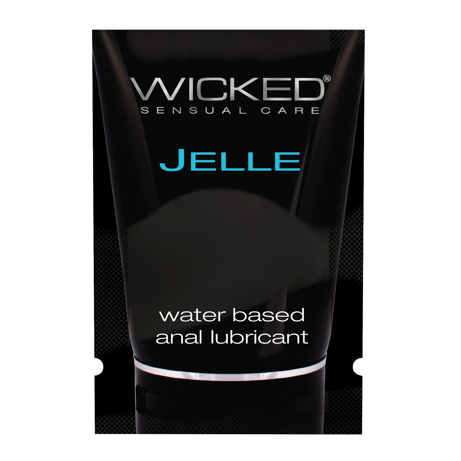 Lubricante Anal a Base de Agua Wicked Sensual Care Jelle - 0.1 oz