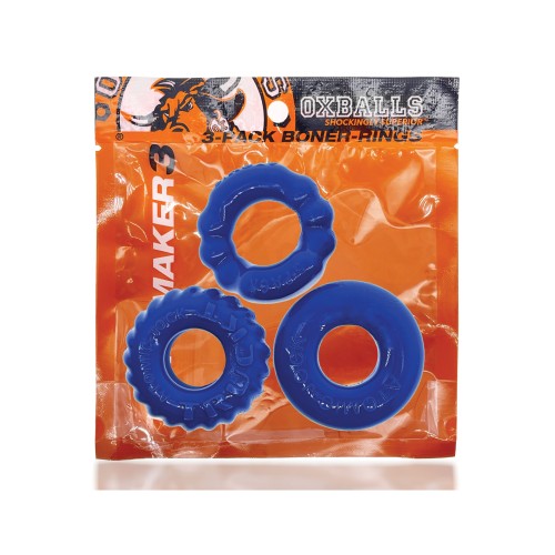 Kit de Anillos para el Pene Oxballs Bonemaker 3 Pack