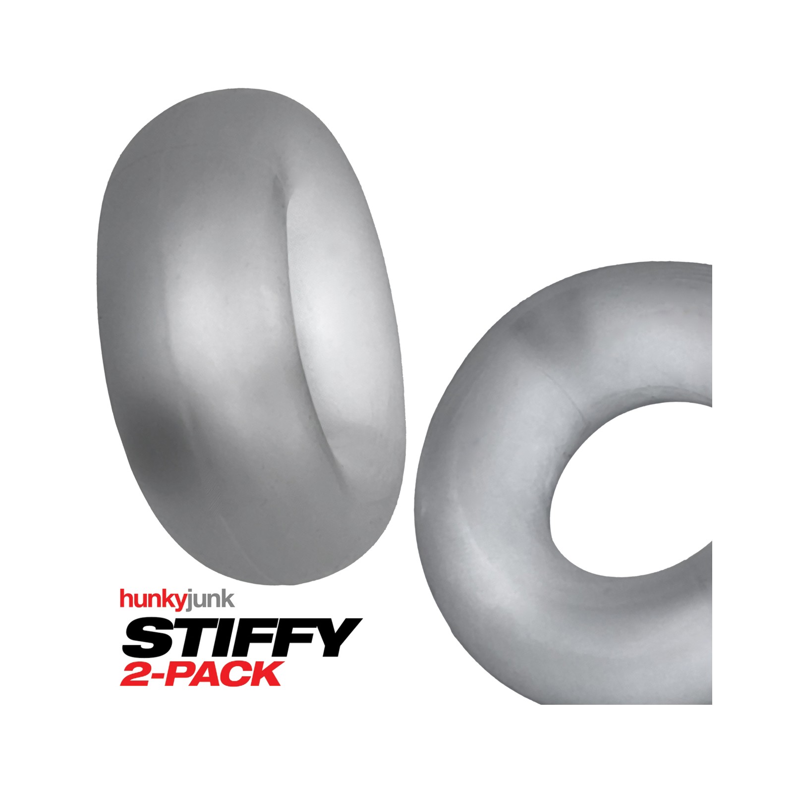 Pack Cockrings Stiffy Hunky Junk Hielo Claro