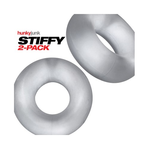 Pack Cockrings Stiffy Hunky Junk Hielo Claro