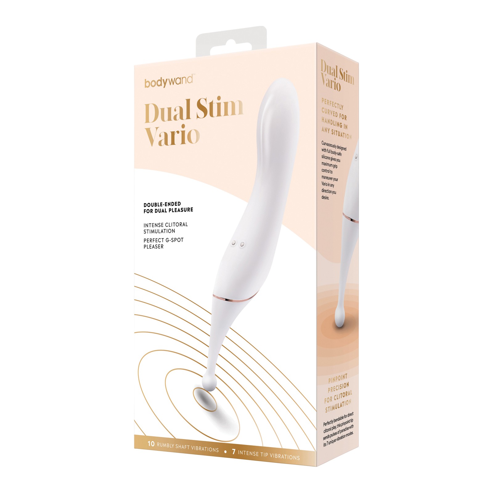 Bodywand Dual Stim Vario Blanco