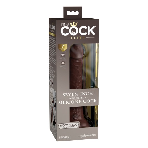 Dildo King Cock Elite de Silicona de 7 Pulgadas