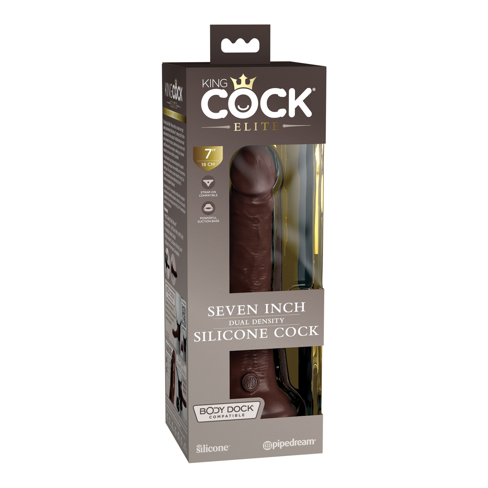 King Cock Elite 7 Inch Silicone Cock