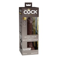 King Cock Elite 7 Inch Silicone Cock