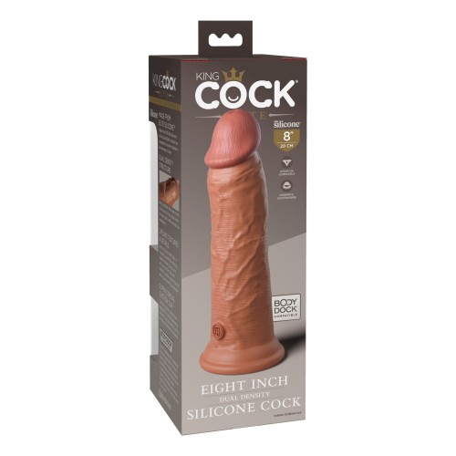 Dildo de Densidad Dual King Cock Elite 8"