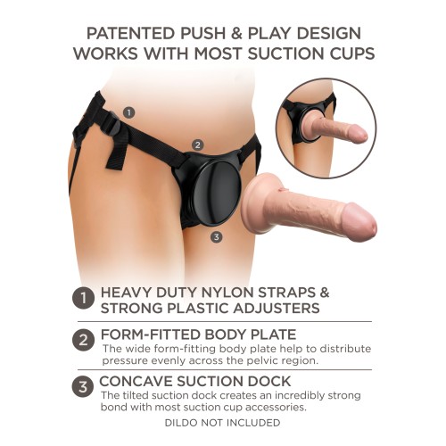 Beginner's Body Dock Strap-On Harness for Easy Play