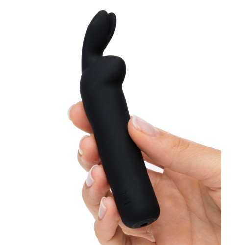 Happy Rabbit Rechargeable Bullet Black - Powerful Clitoral Stimulation