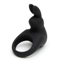 Anillo Cock Recargable Happy Rabbit en Negro