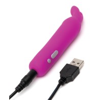 Happy Rabbit Rechargeable Bullet Purple for Intense Stimulation