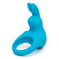 Anillo Vibrador Happy Rabbit Recargable - Azul