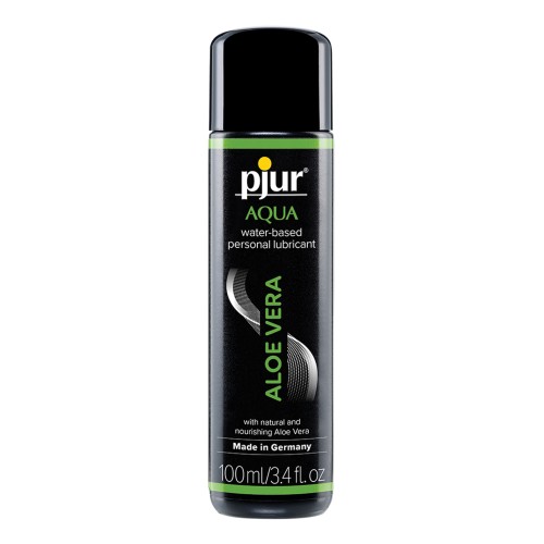 Pjur Aqua Aloe Vera Water Based Lubricant 100 ml - Smooth Experience