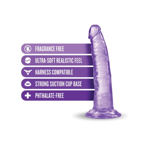 Blush B Yours Plus 7 Inch Lust n Thrust Dildo Purple