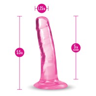 Blush B Yours Plus 5 Inch Hard n Happy Dildo Pink