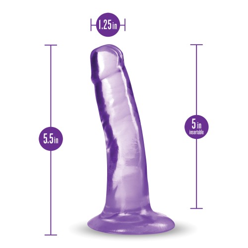 Blush B Yours Plus Hard n' Happy Dildo 5 inch Purple