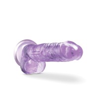 Blush Naturally Yours 7" Crystalline Dildo Amethyst