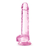 Dildo Crystalline de 7" Naturally Yours - Placer Realista