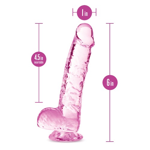 Dildo Cristalino Naturally Yours - 6 pulgadas