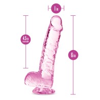 Dildo Cristalino Naturally Yours - 6 pulgadas