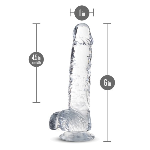 Blush Naturally Yours 6" Crystalline Dildo