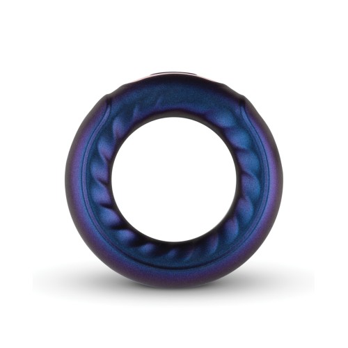 Hueman Saturn Vibrating Cock/Ball Ring - Purple