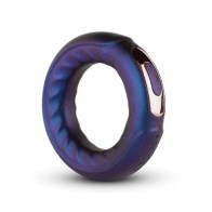 Hueman Saturn Vibrating Cock/Ball Ring - Purple