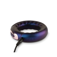 Hueman Saturn Vibrating Cock/Ball Ring - Purple