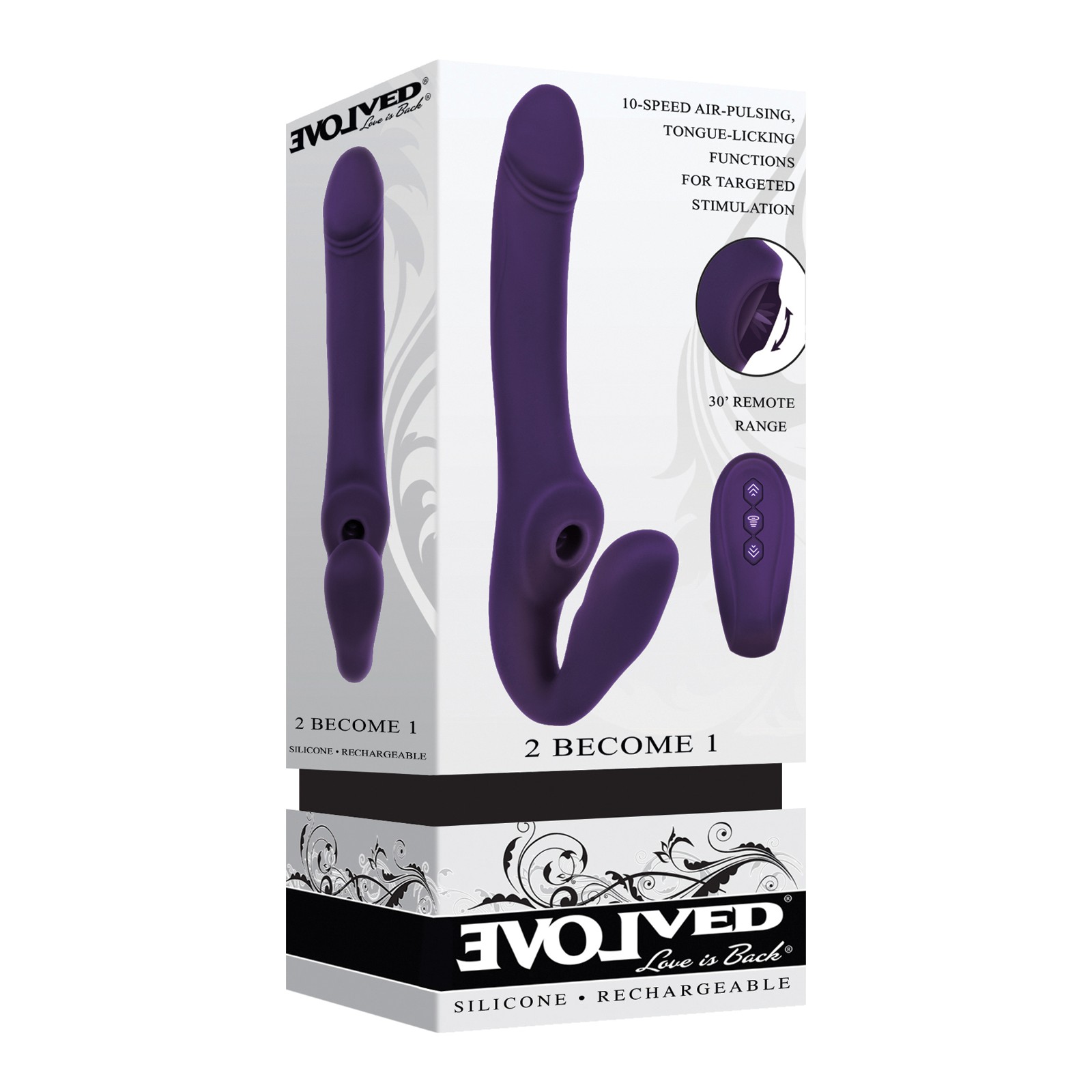 Evolved Strap-On Sin Cinturón para Placer Dual Supremo