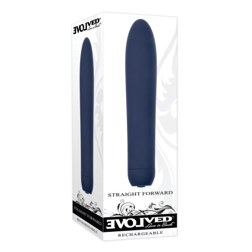 Evolved Vibrador Straight Forward Azul