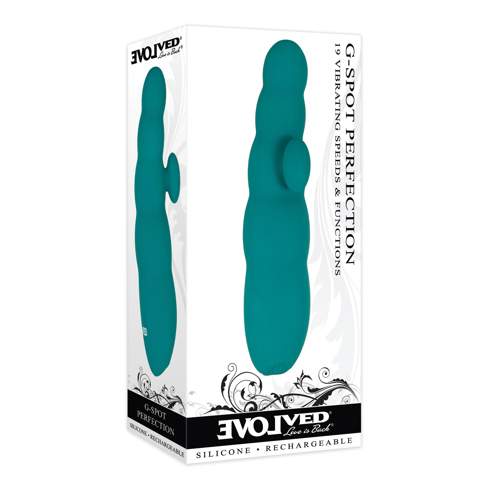 Vibrador Evolved G Spot Perfection Verde Azulado