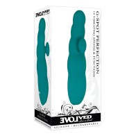 Vibrador Evolved G Spot Perfection Verde Azulado