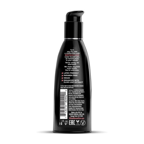 Wicked Sensual Care Birthday Cake Lubricant