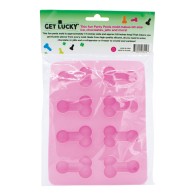 Get Lucky Penis Party Chocolate/Ice Tray Pink