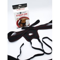 Arnés Ajustable Get Lucky para Strap-On - Negro