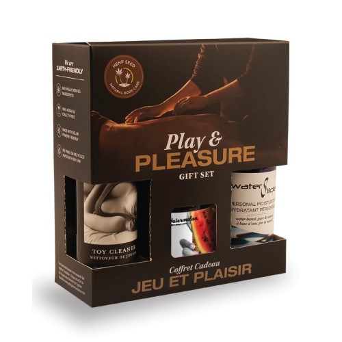 Earthly Body Play & Pleasure Gift Set - Assorted Watermelon