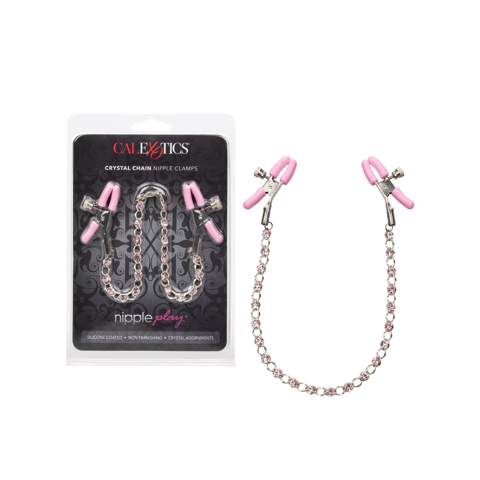 Nipple Play Crystal Chain Nipple Clamps