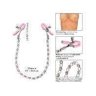 Nipple Play Crystal Chain Nipple Clamps