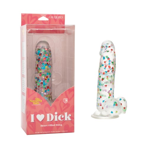 Naughty Bits I Love Dick Heart Filled Dong - Multicolor