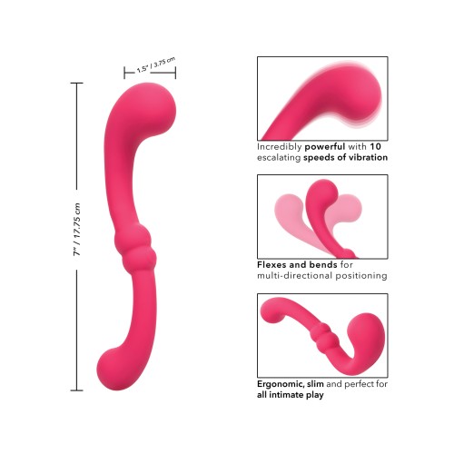 Pretty Little Wands Curvy Massager with 10 Speeds