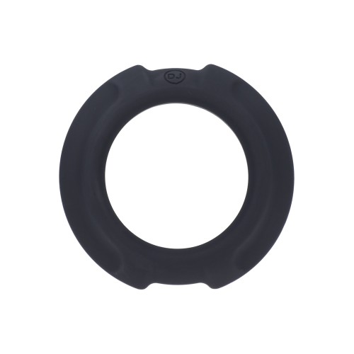 Anillo para el Pene FlexiSteel OptiMale - 43mm Negro