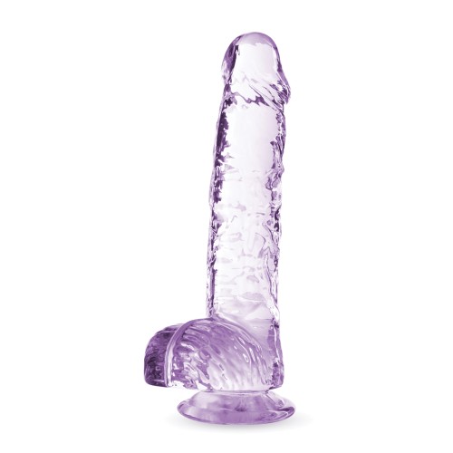 Dildo Crystalline de 6 Pulgadas Amatista