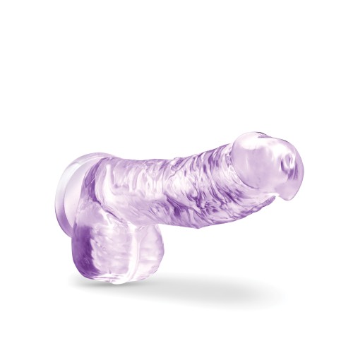 Dildo Crystalline de 6 Pulgadas Amatista